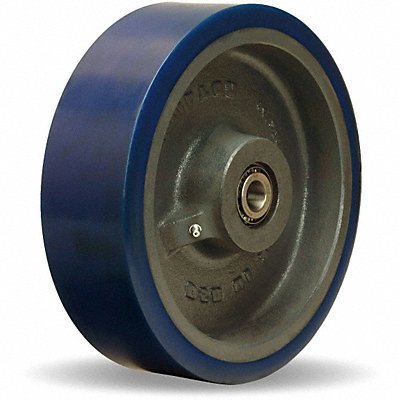 GRAINGER W1030SPB34 Polyurethane Tread on Iron Core Wheel