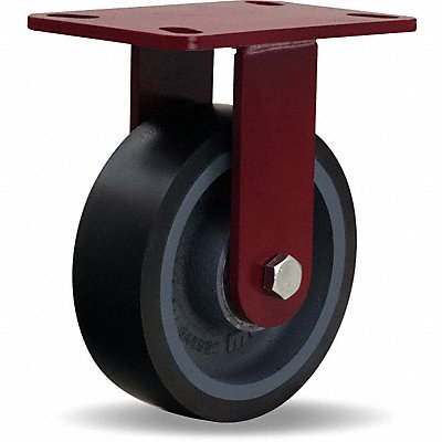 HAMILTON RHS6DB70 Standard Plate Castor Rigid 1560 lb.