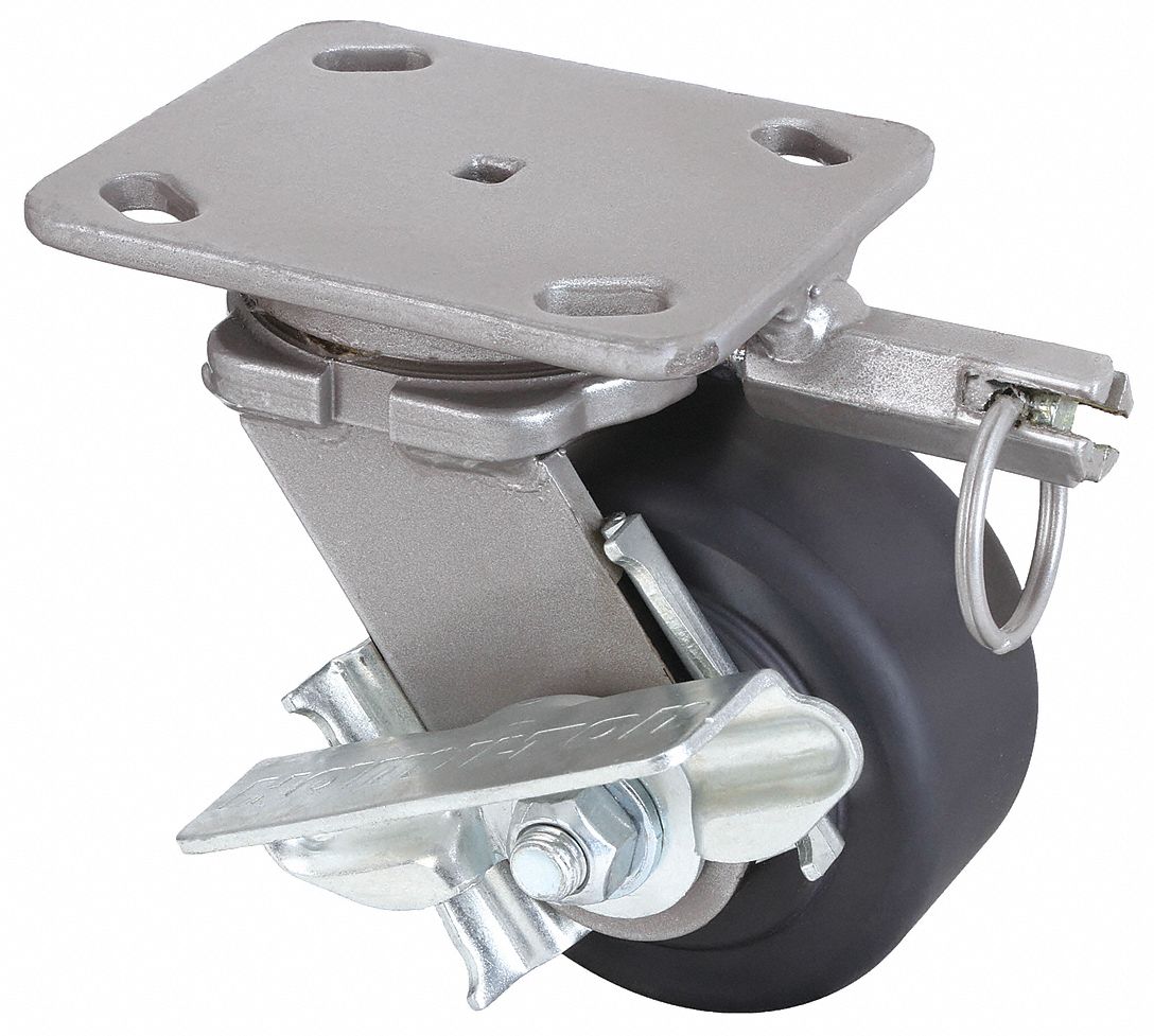 HAMILTON SWH4NYB4SLFB Standard Plate Castor Swivel 7200 lb.