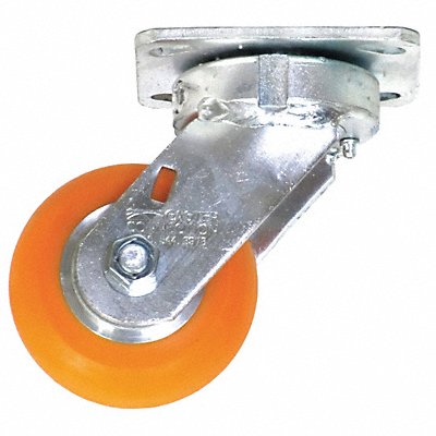 GRAINGER CDPG6 Kingpinless Plate Castor Swivel 650 lb.