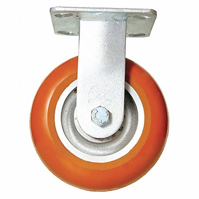 GRAINGER 49H867 Kingpinless Plate Castor Rigid 1000 lb.