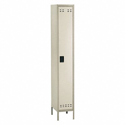 SAFCO 5522TN Wardrobe Locker 1x1Locker Tan 78 x12 x18 Assm