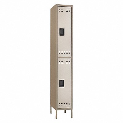 SAFCO 5523TN Wardrobe Locker 2x1Locker Tan 78 x12 x18 Assm