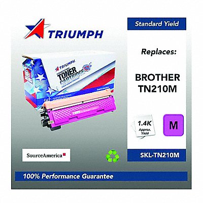 SOURCE AMERICA SKLTN210M Toner Cartridge Magenta Max Page 1400