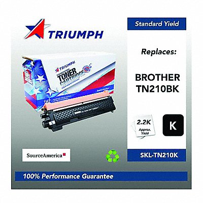 SOURCE AMERICA SKLTN210K Toner Cartridge Black Max Page 2200