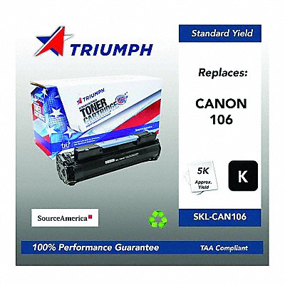 SOURCE AMERICA SKLCAN106 Toner Cartridge Black Max Page 5000