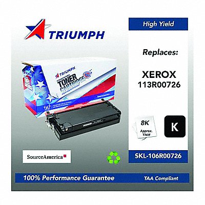 SOURCE AMERICA SKL113R00726 Toner Cartridge Black Max Page 8000