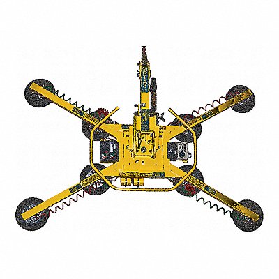 WOOD S POWR-GRIP MRTA811LDC3 Vacuum Lifter 11 in Pad dia 1400 lb Cap.