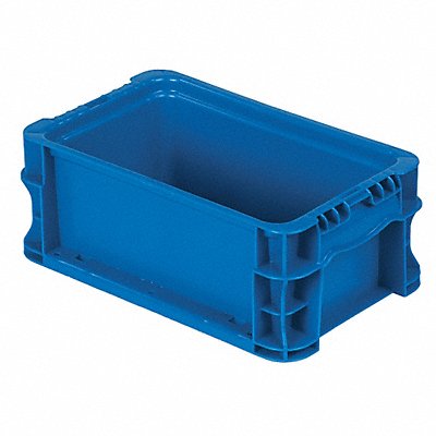 ORBIS NSO12075ROYALBLUE H6169 Straight Wall Container Blue Solid HDPE