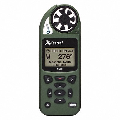 KESTREL 0855OLV Weather Meter Olive Drab 0.3 to 48.87 Hg