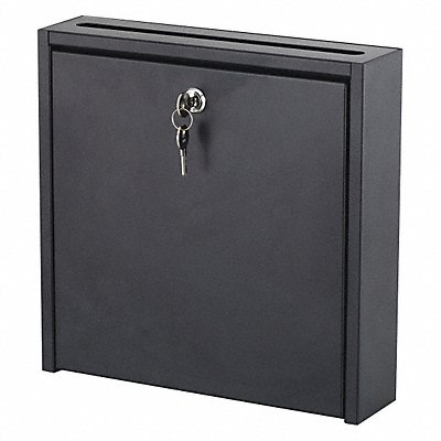 SAFCO 4258BL Interoffice Mail Box 12 H Steel Black