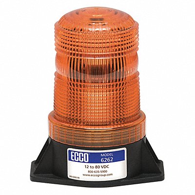 ECCO 6262A Beacon Light Amber Flashing