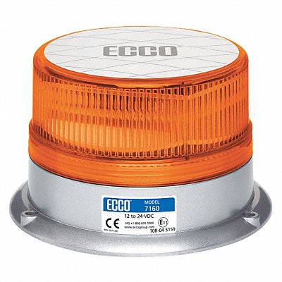 ECCO 7160A Beacon Light Amber Flashing