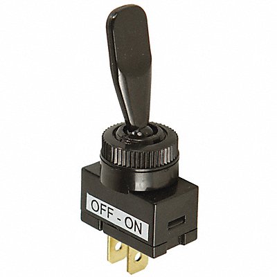 BATTERY DOCTOR 20505 Toggle Switch SPST Black Panel Mount