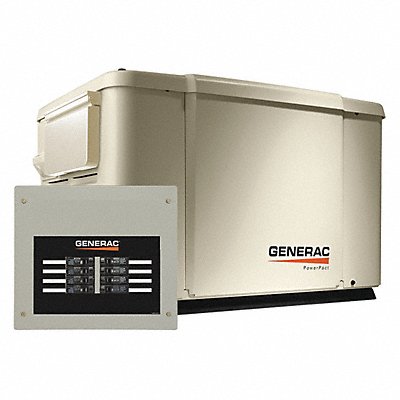 GENERAC 6998 Stdby Gen 1 NG/LPG 6 kW/25 A CARB