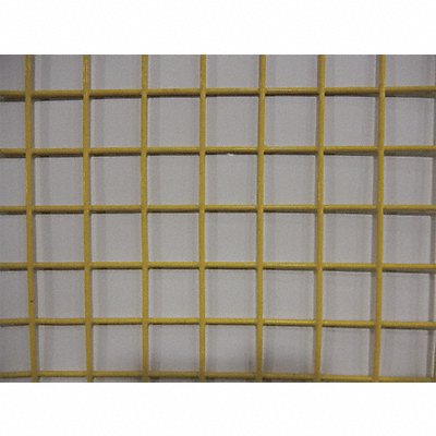 GRAINGER 12150ME105Y48X96 Wire Mesh Yellow Coarse 4 ft W 96 L