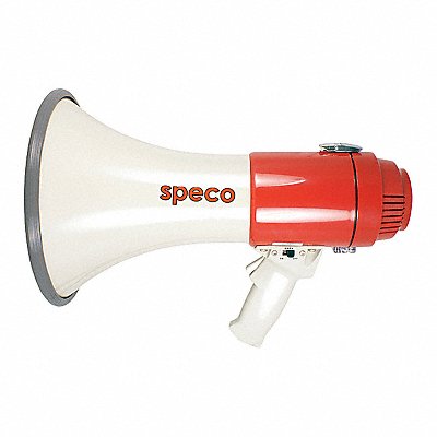 SPECO TECHNOLOGIES ER370 Megaphone 14-1/4 in Siren
