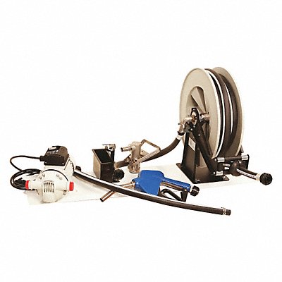 LIQUIDYNAMICS INC. DR15R25XASXXRSV Electric Drum Pump 115VAC 8 gpm 1/10 HP
