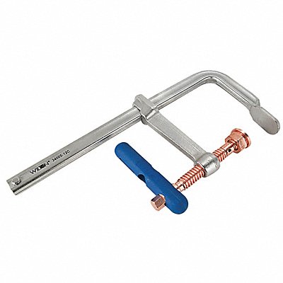 WILTON 2400S12C F-Clamp Spark-Duty Hex Head 5-1/2 in D