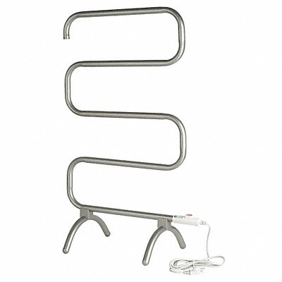 SEE ALL INDUSTRIES WRHCS Towel Warmer Satin Nickel 80 W 24 in W