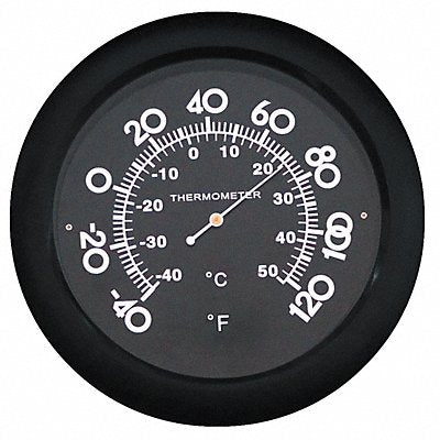 GRAINGER 49T436 Analog Thermometer -40 to 120 Degree F