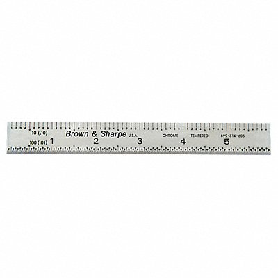 TESA BROWN SHARPE 599314605 Ruler Steel 6
