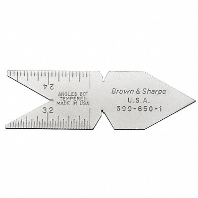 TESA BROWN SHARPE 5996501 Centre Gage Tempered Steel
