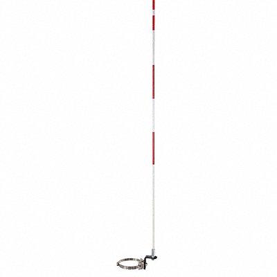 GRAINGER 267300032 Fiberglass Utility Marker 7 ft Fibrglss