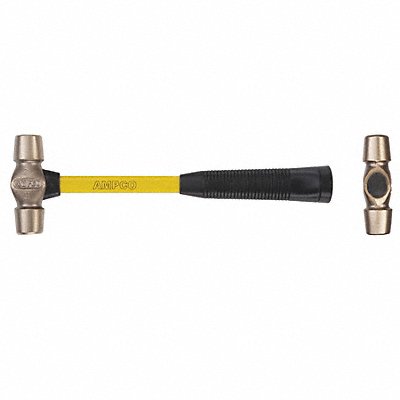 AMPCO H44FG Machinist Hammer 1/4 lb 9-3/4 L
