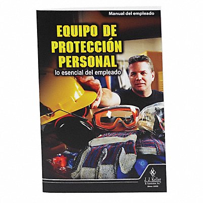 JJ KELLER 43263 Handbook 1 Depth 5-1/2 W Spanish PK10