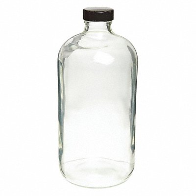 WHEATON 220735 Bottle 174 mm H Clear 78 mm Dia PK24