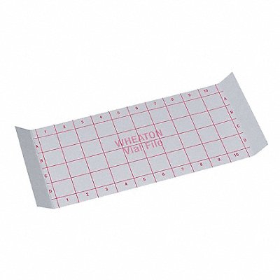 WHEATON 228785 Index Card For 40 Vials Store Case PK35
