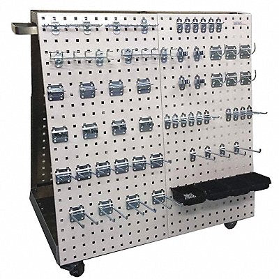 TRITON PRODUCTS LBC18H Afrm Pegboard Trk Kt 37inx39inx21in Sqr