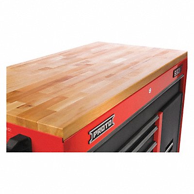 PROTO J4534HWT Natural Wood Stain Workstation Top
