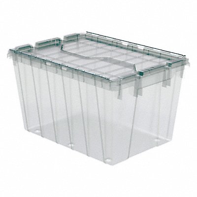 AKRO-MILS 39120SCLAR Attached Lid Ctr Clear Solid IndGrdPoly