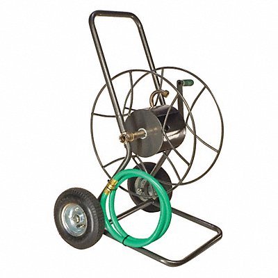 YARD BUTLER HT2EZ Garden Hose Reel Cart 18 in Steel