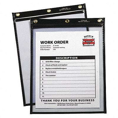 C-LINE 50912 Heavy Duty Shop Ticket Holder 12 H PK15
