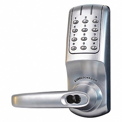 CODELOCKS CL5210BBICBS Electronic Key Lock Nonhanded