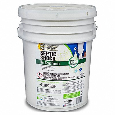 INSTANT POWER PROFESSIONAL 8819 Septic Shock Reconditioner Bkt 5 gal Liq