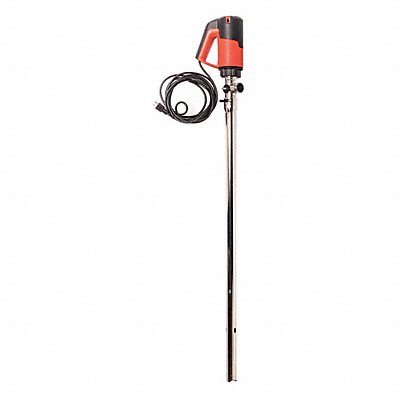 GRAINGER ACTELEMXRSS Electric Drum Pump 120VAC 57 gpm 1 HP