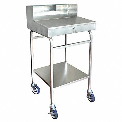 GRAINGER 49Y096 Mobile Workstation 300 lb 24-3/8 W