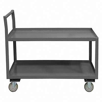 GRAINGER LDO30602ALU95 Low-Profile Utility Cart 1 200 lb Steel