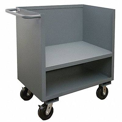 GRAINGER 3SLT24482K95 Utility Cart 2000 lb Steel 54 in.