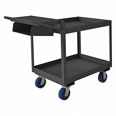 GRAINGER OPCP3FS243626PU95 Order-Picking Cart 3 600 lb Steel