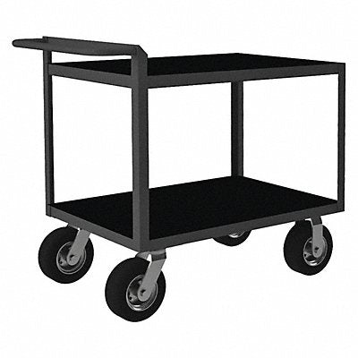 GRAINGER RSCR243638ALDRM8PN95 Utility Cart 1 500 lb Steel