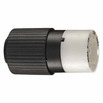 GRAINGER BRY5669NC Blade Connector Blk/Wht 15A Industrial