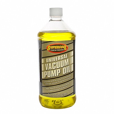SUPERCOOL 37476 Vacuum Pump Oil 1 qt Bottle