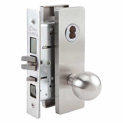 ABILITY ONE 534000NIB0287 Knob Lockset Entrance Mortise Grd. 1