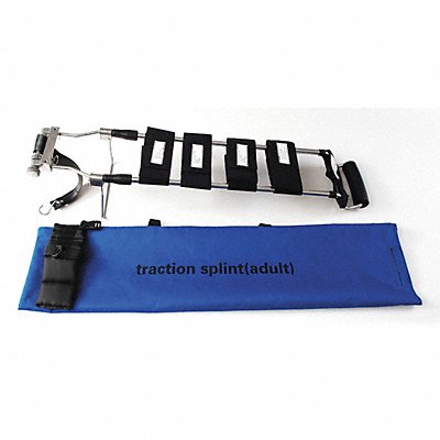 MEDSOURCE MSTLS1 Splint Silver/Black Aluminum/Nylon
