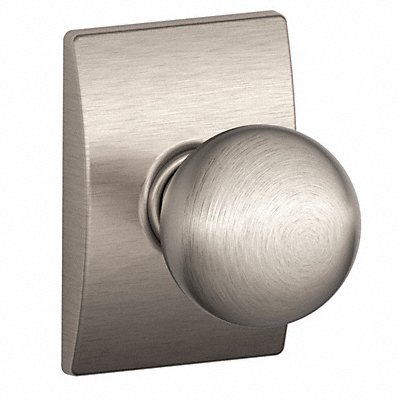 SCHLAGE F10ORB619CEN Knob Lockset Mechanical Passage Grd. 1